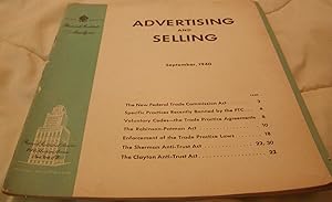 Seller image for Advertising and Selling for sale by Hastings of Coral Springs