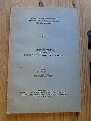 Seller image for Seminar Papers on the Problem of Megaliths in India for sale by Expatriate Bookshop of Denmark