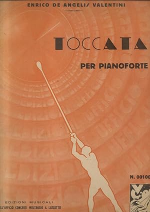 Bild des Verkufers fr TOCCATA. Riduzione per Pianoforte. copyright 1934 (Pl.n001002). zum Verkauf von studio bibliografico pera s.a.s.