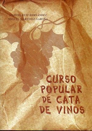 Imagen del vendedor de CURSO POPULAR DE CATA DE VINOS. a la venta por angeles sancha libros