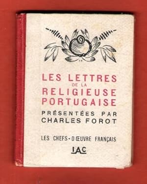 Bild des Verkufers fr Les Lettres De La Religieuse Portugaise zum Verkauf von Au vert paradis du livre