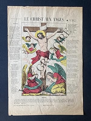 LE CHRIST AUX ANGES-IMAGE D'EPINAL