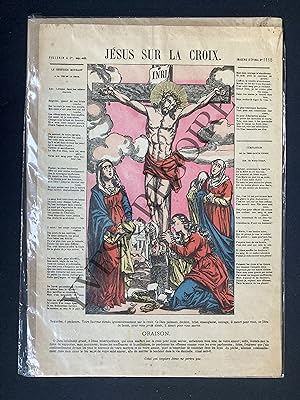 JESUS SUR LA CROIX-IMAGE D'EPINAL-PELLERIN N°1115