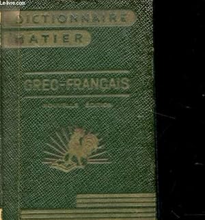 Bild des Verkufers fr DICTIONNAIRE GREC - FRANCAIS. zum Verkauf von Le-Livre