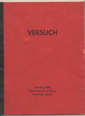 Seller image for Versuch. Literarische Beitrge amerikanischer College-Studenten. for sale by Leonardu