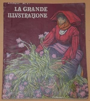 LA GRANDE ILLUSTRAZIONE di Basilio Cascella (n.01 gennaio della prima annata 1914), Pescara, Frac...