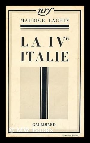 Immagine del venditore per La Ive Italie venduto da MW Books Ltd.
