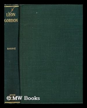 Imagen del vendedor de Leon Gordon; an Appreciation, by Abraham Benedict Rhine a la venta por MW Books Ltd.