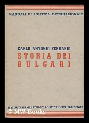 Seller image for Storia Dei Bulgari for sale by MW Books