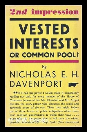 Seller image for Vested Interests or Common Pool? for sale by MW Books