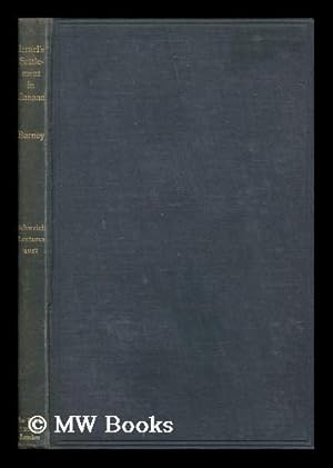 Seller image for Israel's Settlement in Canaan : the Biblical Tradition and its Historical Background / by the Rev. C. F. Burney for sale by MW Books