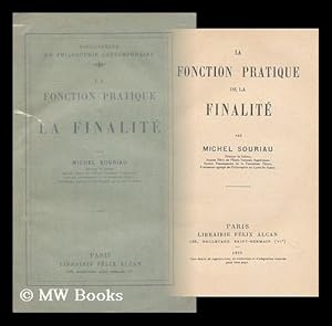 Seller image for La Fonction Pratique De La Finalite for sale by MW Books