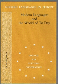 Modern Languages and the World of To-day
