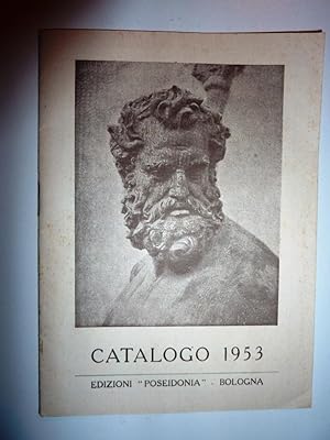 "CATALOGO 1953 Edizioni Poseidonia Bologna"