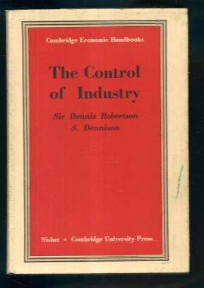 Immagine del venditore per The Control of Industry venduto da Lazy Letters Books