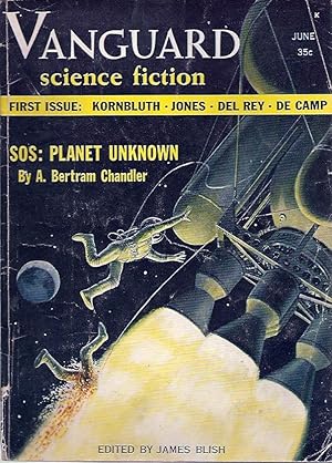 Bild des Verkufers fr Vanguard Science Fiction 1958 Vol. 1 # 1 June (FIRST & ONLY ISSUE) zum Verkauf von John McCormick