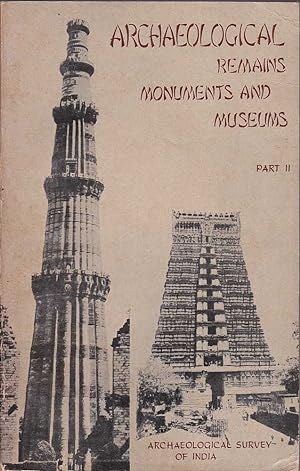 Seller image for Archaeological Remains Monuments & Museums for sale by Mr Pickwick's Fine Old Books