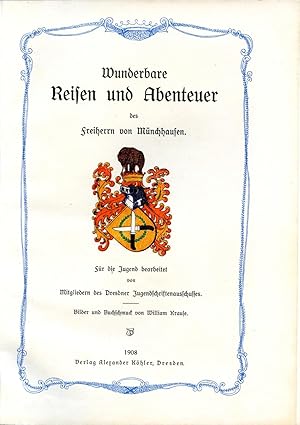 Wunderbare Reisen und Abenteuer des Freiherrn von Münchhausen,