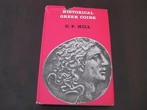 Bild des Verkufers fr Historical Greek Coins zum Verkauf von By The Lake Books