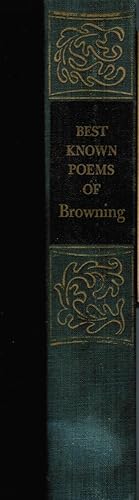 Image du vendeur pour The Best Known Poems of Elizabeth & Robert Browning mis en vente par Bookshop Baltimore