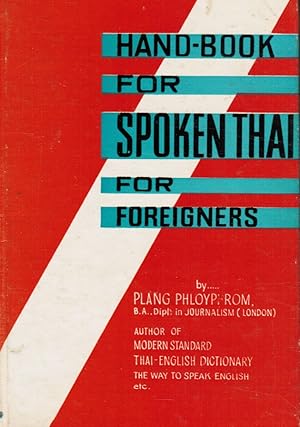 Hand-Book for Spoken Thai for Foreigners