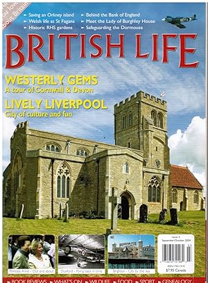 British Life: Issue 3, September/October 2004 Features: Liverpool, Cornwall & Devon