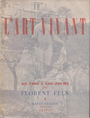 Bild des Verk�ufers f�r L'art Vivant de 1900 � nos jours. Plaquette offerte par l'Imprimerie de la Plaine du Rh�ne S.A. zum Verkauf von le livre ouvert. Isabelle Krummenacher