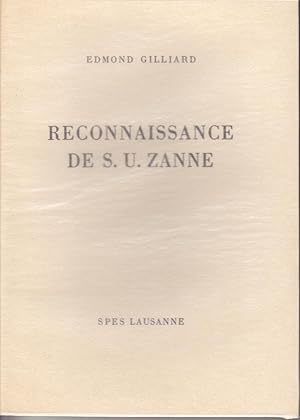 Reconnaissance de S.U.Zanne