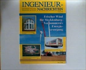 Bild des Verkufers fr Frischer Wind fr Mecklenburg-Vorpommern's Energieversorgung - Ingenieur-Nachrichten - Zeitschrift fr Wirtschaft, Wissenschaft und Technik Ausgabe Nr.3 zum Verkauf von books4less (Versandantiquariat Petra Gros GmbH & Co. KG)