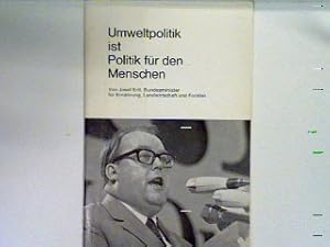 Bild des Verk�ufers f�r Umweltpolitik ist Politik f�r den Menschen zum Verkauf von books4less (Versandantiquariat Petra Gros GmbH & Co. KG)