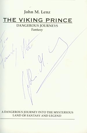 Bild des Verkufers fr The Viking Prince - Dangerous Journeys (SIGNIERTES EXEMPLAR) zum Verkauf von books4less (Versandantiquariat Petra Gros GmbH & Co. KG)