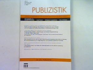 Seller image for Duell oder Berichterstattung? Die Wirkung der Rezeption des ersten TV- Duells und der Rezeption der Nachberichterstattung im Bundestagswahlkampf 2002 - Publizistik: Viertelsjahre fr Kommunikationsforschung for sale by books4less (Versandantiquariat Petra Gros GmbH & Co. KG)