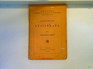 Bild des Verkufers fr Aristophanis Lysistrata - Bibliotheca Scriptorum Graecorum et Romanorum Teubneriana zum Verkauf von books4less (Versandantiquariat Petra Gros GmbH & Co. KG)