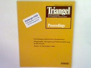 Seller image for Gerontopsychiatrisches Symposium: Diagnostik, Therapie und Patientenfhrung in der Praxis: Supplement 2 zu Band 25 1986 - Triangel Sandoz-Zeitschrift fr medizinische Wissenschaften Proceedings for sale by books4less (Versandantiquariat Petra Gros GmbH & Co. KG)