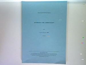 Bild des Verkufers fr Artenschutz und Landwirtschaft vom 7. bis 9. Oktober 1985: Ein Bericht ber die AID-Tagung zum Verkauf von books4less (Versandantiquariat Petra Gros GmbH & Co. KG)