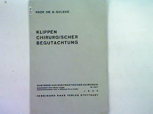 Seller image for Klippen Chirurgischer Begutachtung for sale by books4less (Versandantiquariat Petra Gros GmbH & Co. KG)