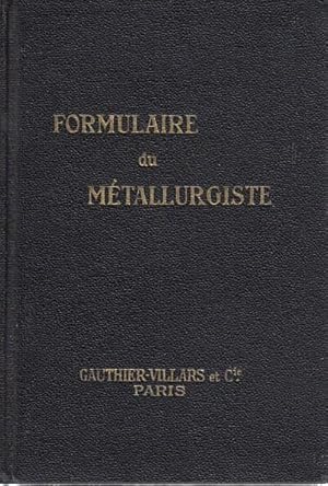 FORMULAIRE DU METALLURGISTE TRICOT