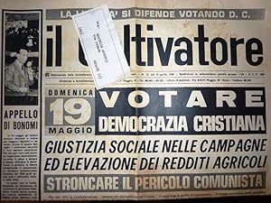 "IL COLTIVATORE, Settimanale della Confederazione dei Coltivatori Diretti - n.° 22 del 10 Aprile ...