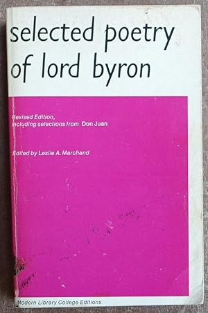 Seller image for Selected Poetry of Lord Byron for sale by Faith In Print