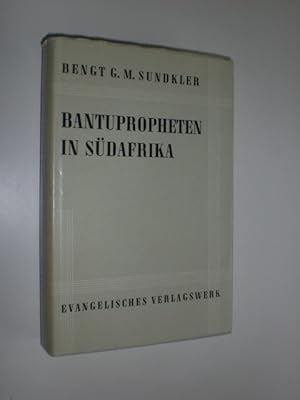 Seller image for Banturpropheten in Sdafrika. Die Kirchen der Welt, Reihe B, Band III. for sale by Stefan Kpper