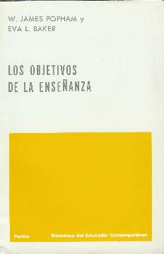 Seller image for Los objetivos de la enseanza for sale by Rincn de Lectura