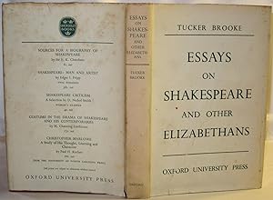 Essays on Shakespeare and other Elizabethans