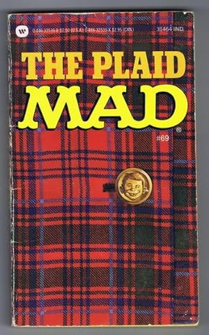 Image du vendeur pour The Plaid MAD (1985; Warner Books #69 in the MAD Paperback series) 154 pages. SCARCE Title; Parody of James Bond Spy who Loved Me; Welcome Back Kotter & the Jeffersons - TV Spoofs; Story of Medicine - Satire; mis en vente par Comic World