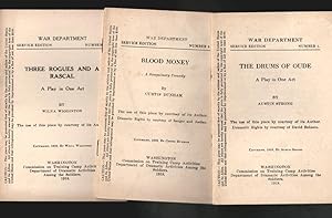 1918 -War Department, Service Edition, Numbers 1 through 18- One Act Plays and such (Sold as a set)
