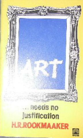 Art needs no justification.