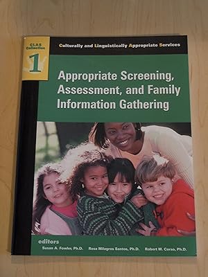Image du vendeur pour Getting Started: Culturally and Linguistically Appropriate Screening, Assessment, and Family Information Gathering : Culturally and Linguistically Appropriate Services 1 mis en vente par Bradley Ross Books