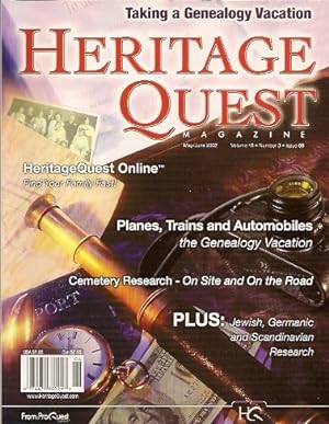 Heritage Quest Magazine #99 May/June 2002