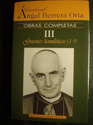 Seller image for Obras completas III. Guiones homilticos (1) for sale by Librera Antonio Azorn