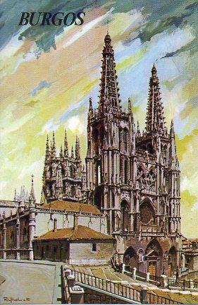 Seller image for Trpticos Espaa Monumental: BURGOS. for sale by angeles sancha libros