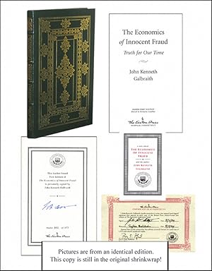 Imagen del vendedor de The Economics of Innocent Fraud a la venta por Parrish Books